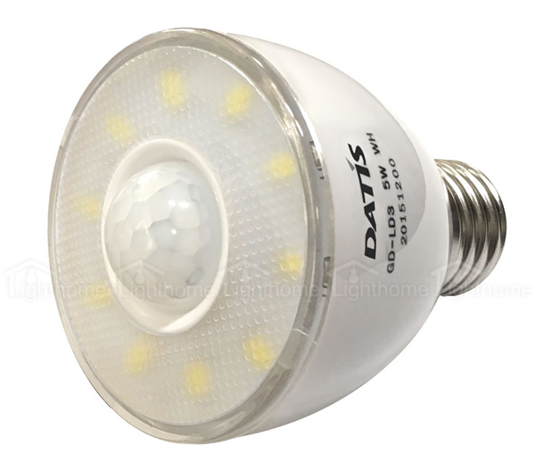 لامپ LED سنسوردار 5 وات سرپیچی داتیس