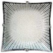 چراغ سقفی مدل خورشید شیشه ای مربعی