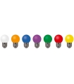 لامپ ال ای دی 0.6 وات رنگی (لامپ چراغ خواب) نمانور