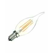 لامپ LED فیلامنتی 4 وات نمانور با حباب اشکی