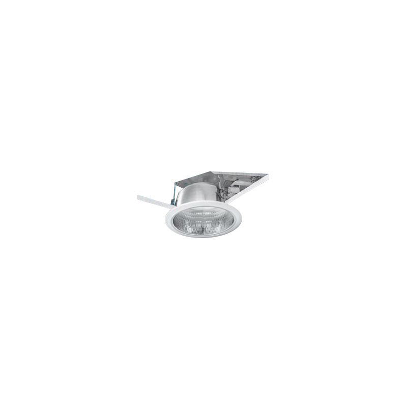 چراغ دانلایت مازی نور مدل دیانا برای لامپ فلورسنت سری 581 (دهانه 20 سانتی)