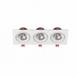 چراغ سقفی توکار COB مدلSH-650 -3*24W شعاع