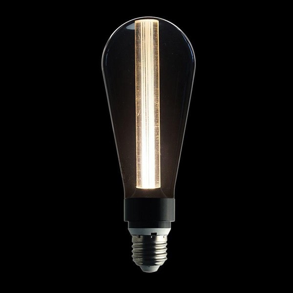 لامپ ادیسونی 3 وات مدل PEAR LED حباب خاکستری روشن