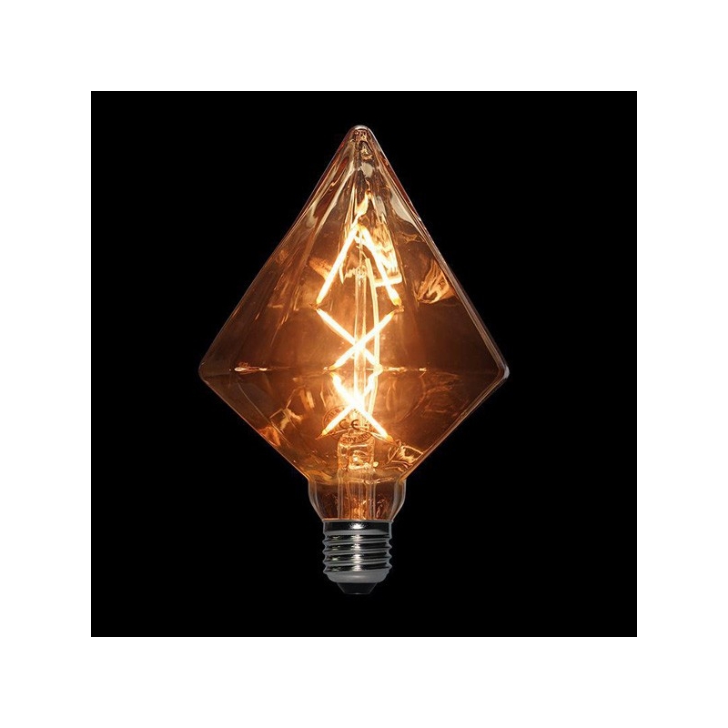 لامپ LED ادیسونی 6 وات مدلBLG110 DIAMOND  حباب خاکستری روشن
