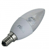 لامپ ال ای دی شمعی 5 وات دیمردار NVC مدل LED-CLED