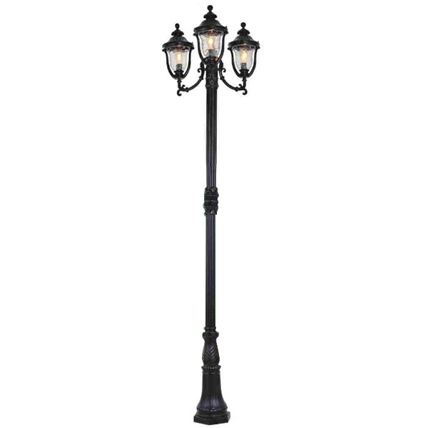 چراغ پارکی سه شعله مانک پایا مدل JULIA-M-M233PD3