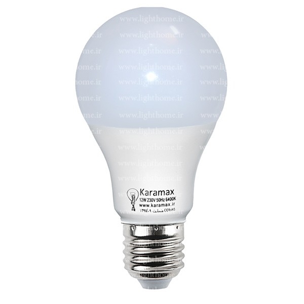 لامپ 12 وات LED حبابی کارامکس