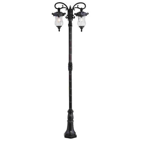چراغ پارکی دو شعله مانک پایا مدل GRASA-L-M215PU2