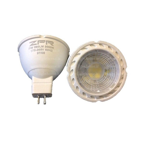لامپ هالوژنی پایه سوزنی 7 وات ZFR