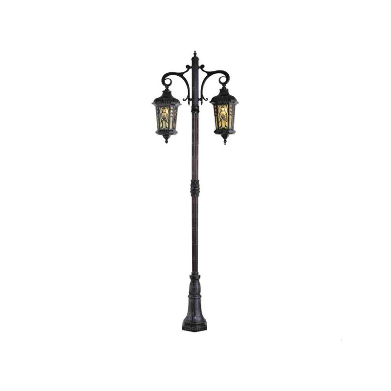 سرشعله چراغ پارکی دو شاخه مانک پایا مدل SOFIA-LM226PU2