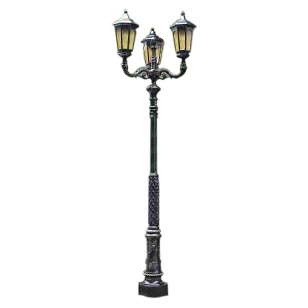 سرشعله چراغ پارکی سه شاخه مانک پایا مدل ROMIA-LM220P3C3