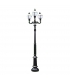 سرشعله چراغ پارکی سه شاخه مانک پایا مدل BUBBLE-M261P3C3