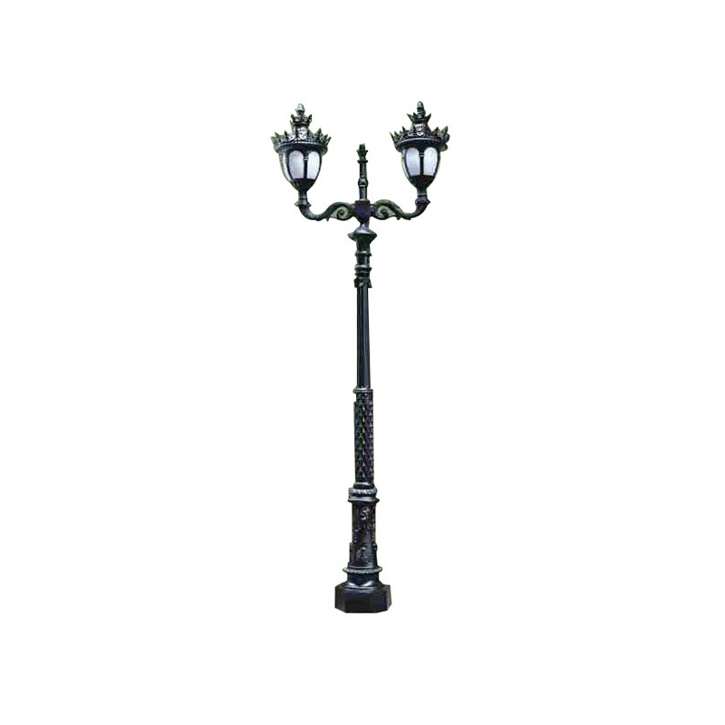 سرشعله چراغ پارکی دو شاخه مانک پایا مدل JOOBIN-XLM258P4C2