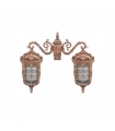 چراغ پارکی دو شاخه تکشیدفام مدل پادرا Ta-8922D