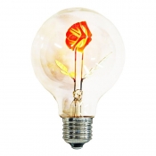 لامپ ادیسونی 3 وات انگاره مدل Rose Bulb (گل رز)