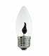 لامپ شمعی 3 وات انگاره مدل C35 (شعله سوسوزن)