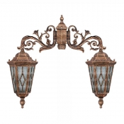 چراغ پارکی دو شعله تکشیدفام مدل Visper Ta-7224D