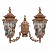 چراغ پارکی دو شعله تکشیدفام مدل Mabad Visper Ta-7421U