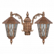 چراغ پارکی دو شعله تکشیدفام مدل VIKTOR Ta-7621D