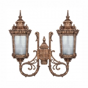 چراغ پارکی دو شعله تکشیدفام مدل Robina Ta-8423U