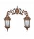 چراغ پارکی دو شعله تکشیدفام مدل Robina Ta-8424D