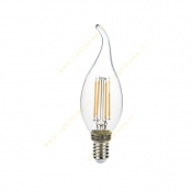 لامپ LED اشکی 4 وات فیلامنتی E14 پارس شعاع توس