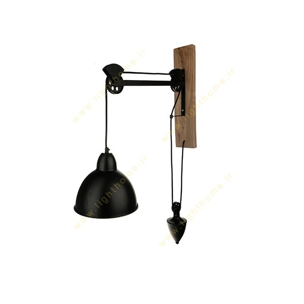 چراغ دیواری دکوراتیو بالب لندن مدل BL- 26 BLWLWOODSWING