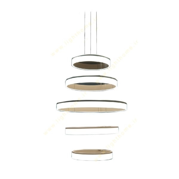 چراغ آویز 5 حلقه 110 وات SMD نوران مدل C87