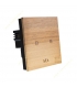 کلید لمسی هوشمند چوبی گلدوِر مدل WOODLAND