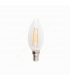 لامپ شمعی فیلامنتی شفاف 6 وات شعاع مدل SH-C35-E14-C-6W