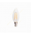 لامپ شمعی فیلامنتی شفاف 6 وات شعاع مدل SH-C35-E14-C-6W