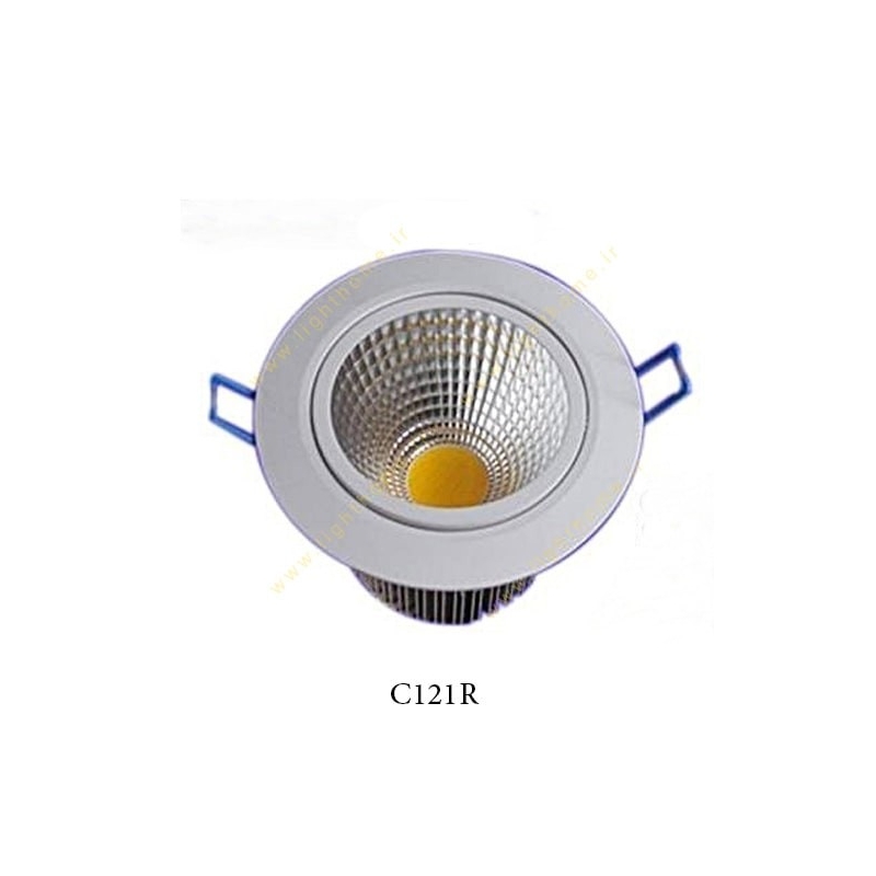 چراغ COB توکار 12 وات سان لوکس مدل C121R