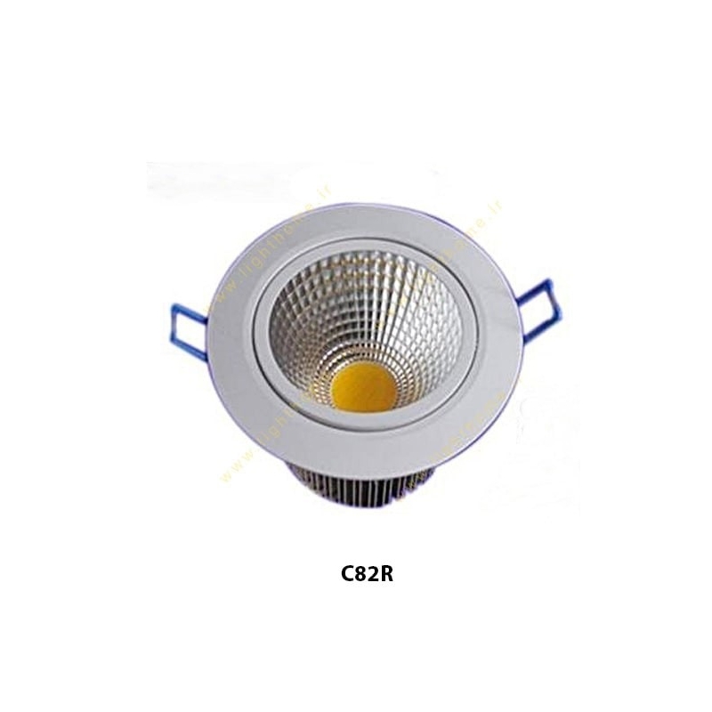 چراغ  COB توکار 8 وات  سان لوکس مدل C82R