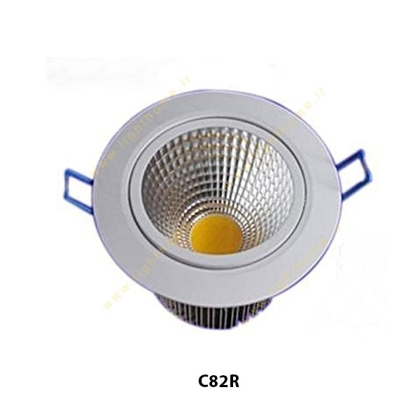 چراغ  COB توکار 8 وات  سان لوکس مدل C82R