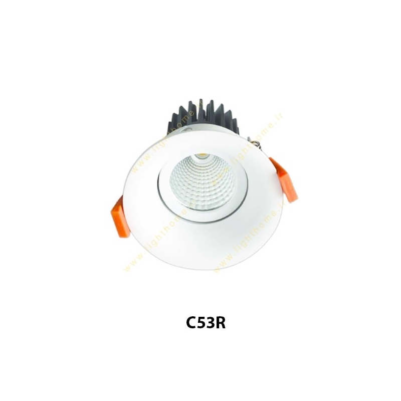 چراغ  COB توکار 5 وات سان لوکس مدل C53R