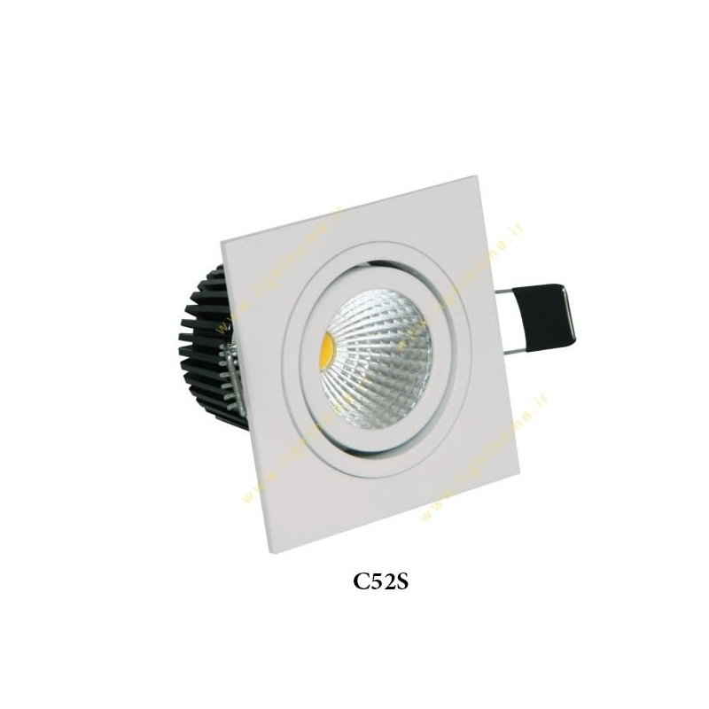 چراغ COB توکار 5 وات سان لوکس مدل  C52S