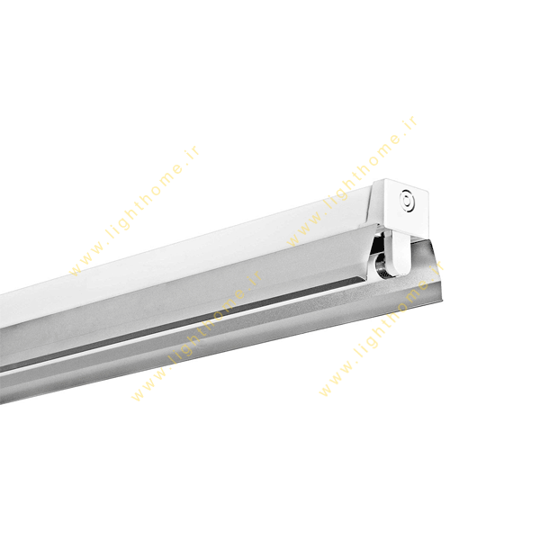 چراغ 18*1 وات فلورسنت روکار سقفی مازی نور مدل M122118BR با رفلکتور آلومینیومی لوکس