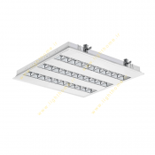 چراغ فلورسنت سقفی 14*3 وات توکار مازی نور مدل M524314D با رفلکتور آلومینیومی و بالاست الکترونیکی