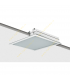 چراغ فلورسنت سقفی 18*4 وات توکار مازی نور مدل M550WESG418 با شیشه مات و بالاست الکترونیکی