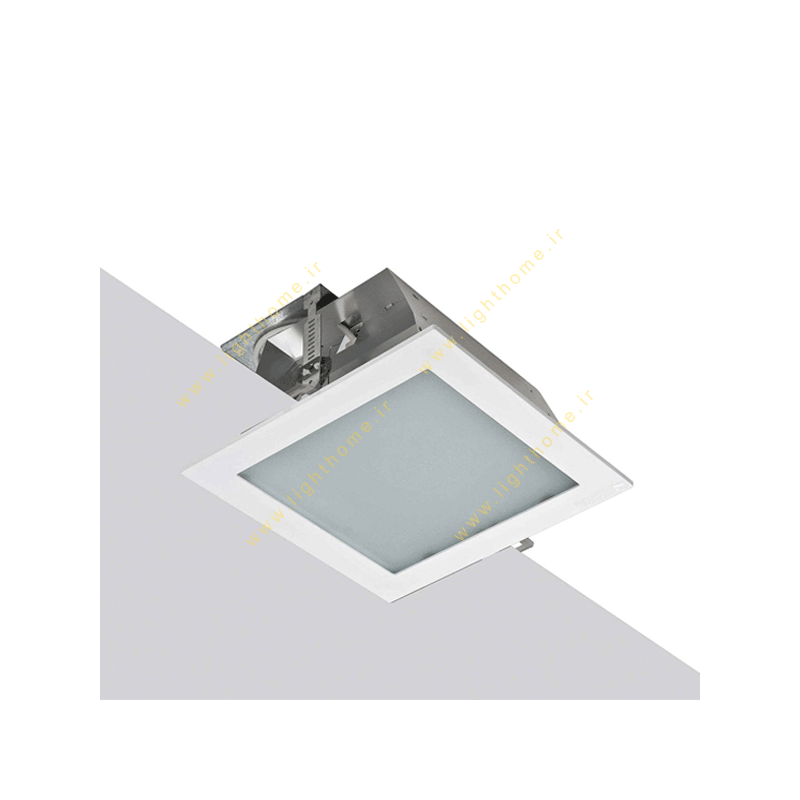 چراغ متال هالاید سقفی 70 وات توکار مازی نور مدل لومکس M590A70MH