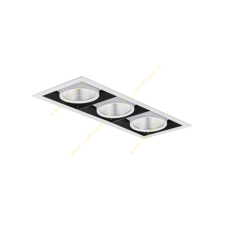 چراغ LED سقفی 52 وات توکار مازی نور مدل اوربیتال M5653MLED2V