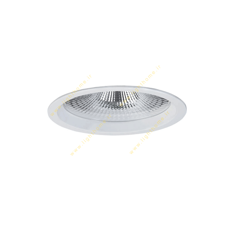 چراغ LED سقفی 14 وات دانلایت مازی نور دیانا M589ED6LED2840 با دهانه 15 سانتی IP43