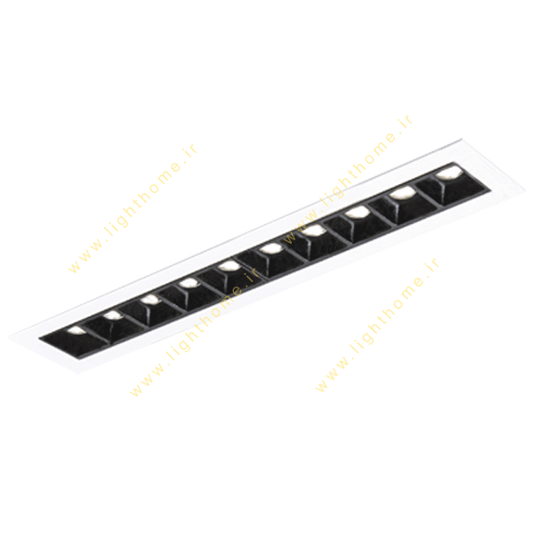 چراغ LED سقفی 23 وات توکار مازی نور مدل M568CMLED2830