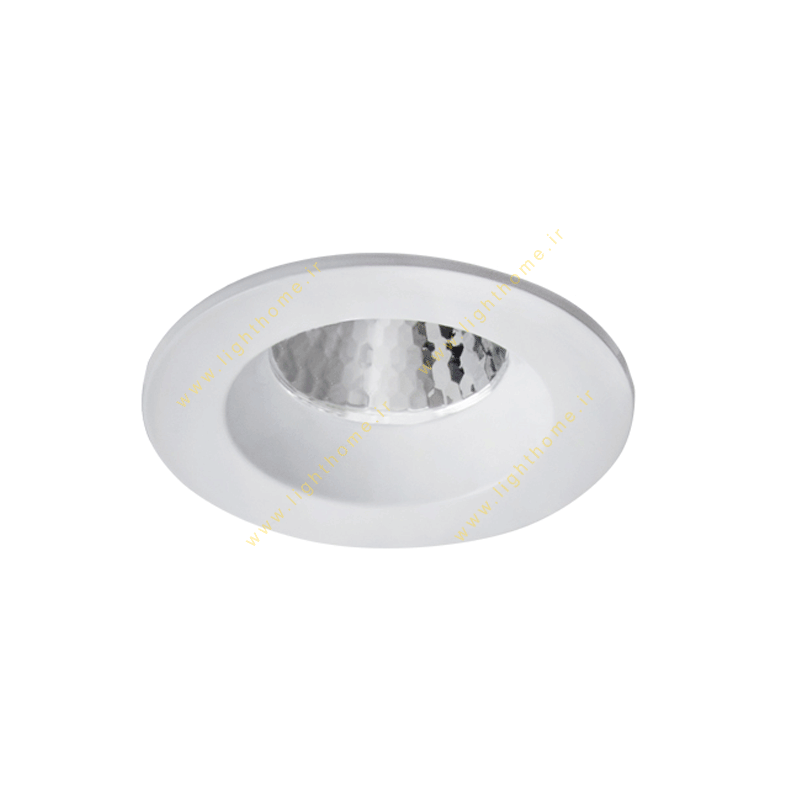 چراغ LED سقفی 10 وات دانلایت مازی نور مدل دیانا M589ED3LED3840 با دهانه 8 سانتی IP43