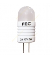 لامپ سوزنی 12 ولت 2 وات با سرپیچ FEC-G4