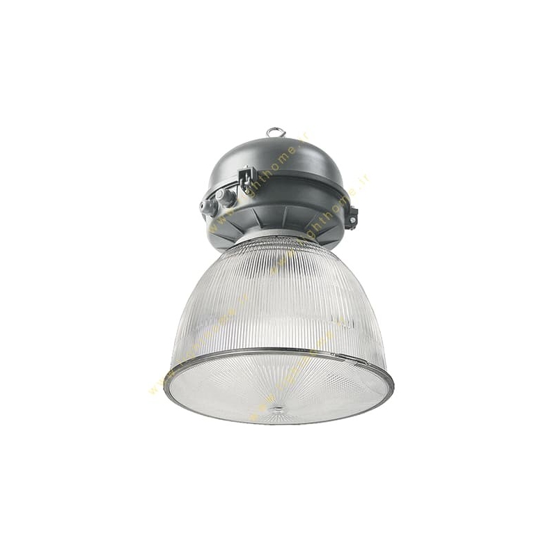 چراغ رفلکتوری ضد نم و غبار مازی نور M105P170SC آپولو IP43 برای لامپ 70 وات بخار سدیم