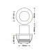 چراغ COB توکار دکوراتیو 3 وات مدل FEC-COB-12