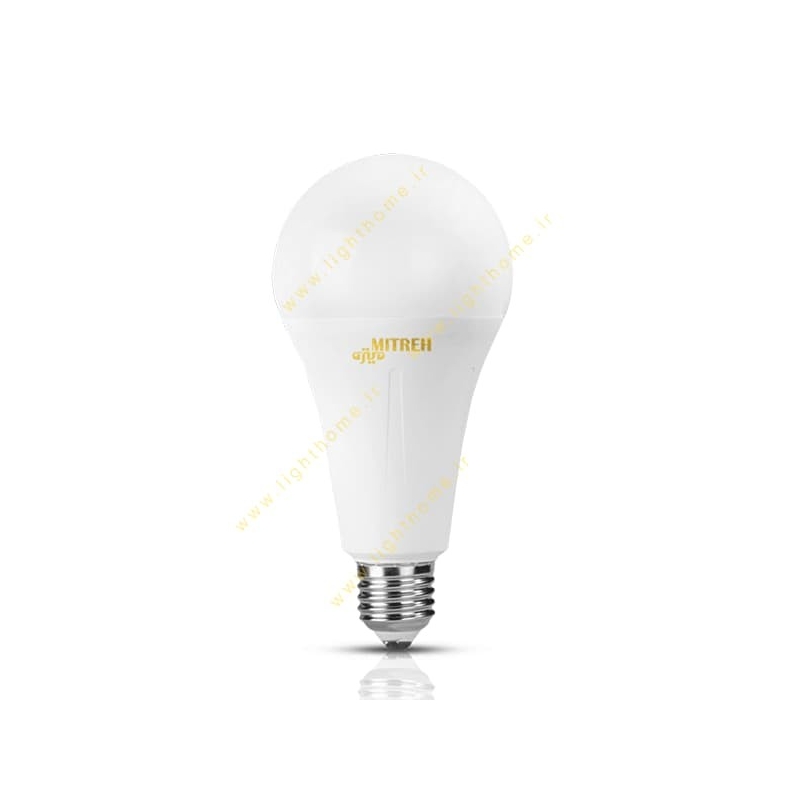 لامپ LED حبابی 20 وات میتره با سرپیچ E27