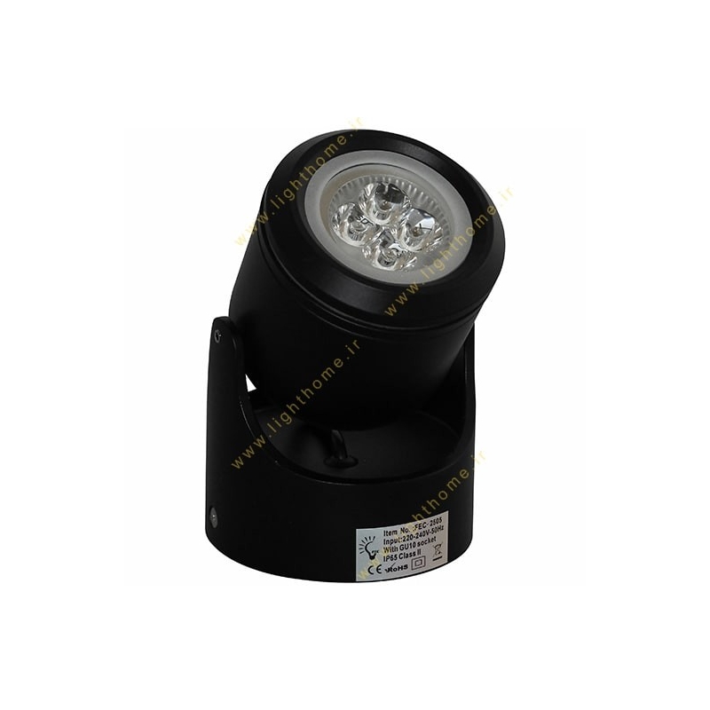 چراغ روکار قابل تنظیم مخصوص نورپردازی نما مدل FEC-2505-1