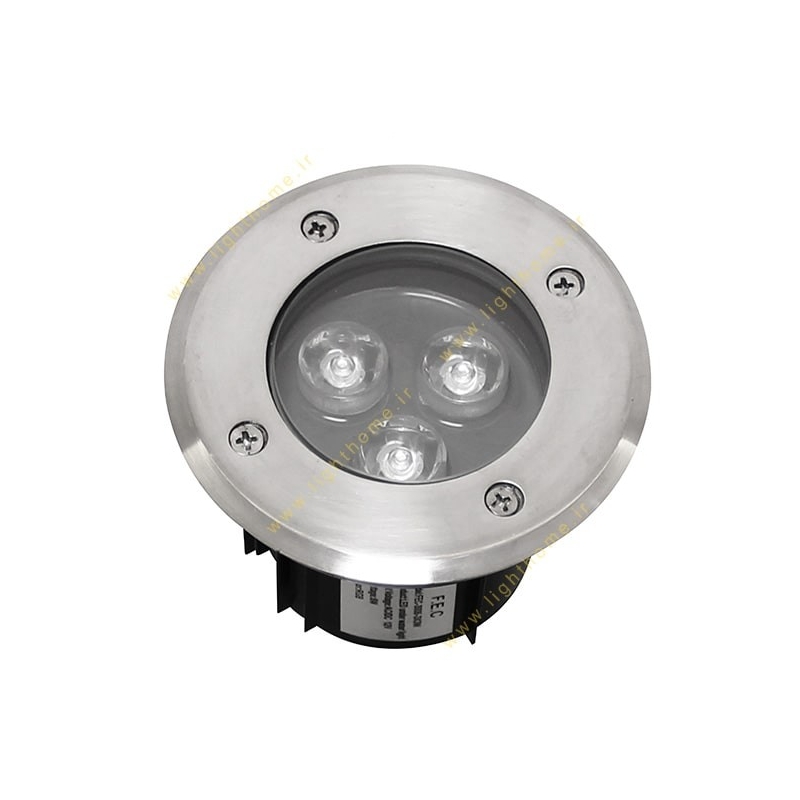 چراغ استخری LED توکار 9 وات مدل FEC-3006 آفتابی